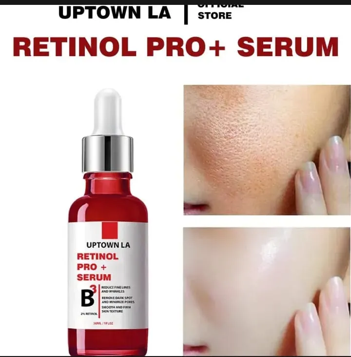 Uptown Retinol Pro + Serum 50ml Black Bottle