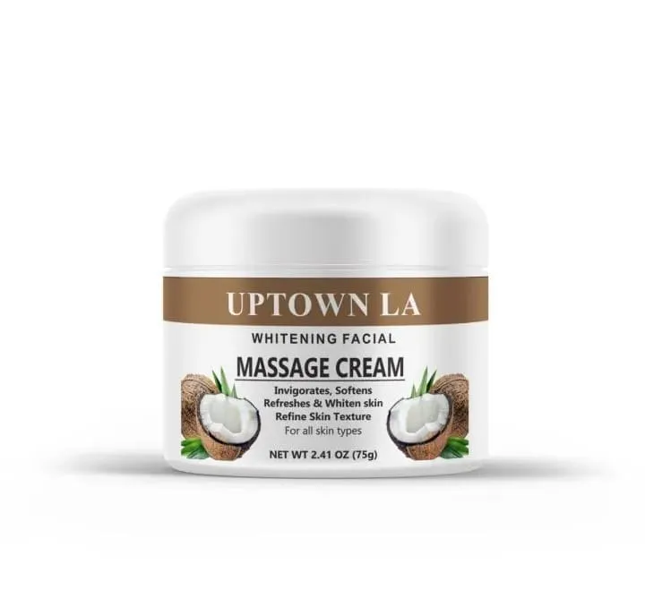 Whitening Facial Massage Cream 150g Coconut Extract