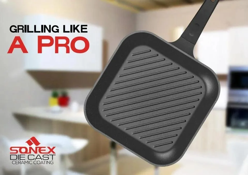 2 Pcs Cast Iron BBQ Hand Grill Set - Perfect for Outdoor Cooking