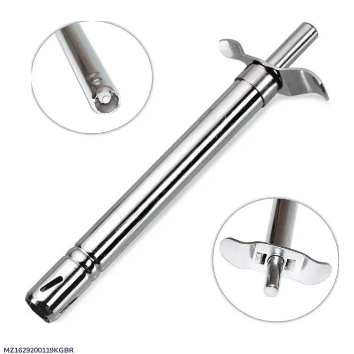 Stainless Steel Gas Lighter Battery Free Spark Proof