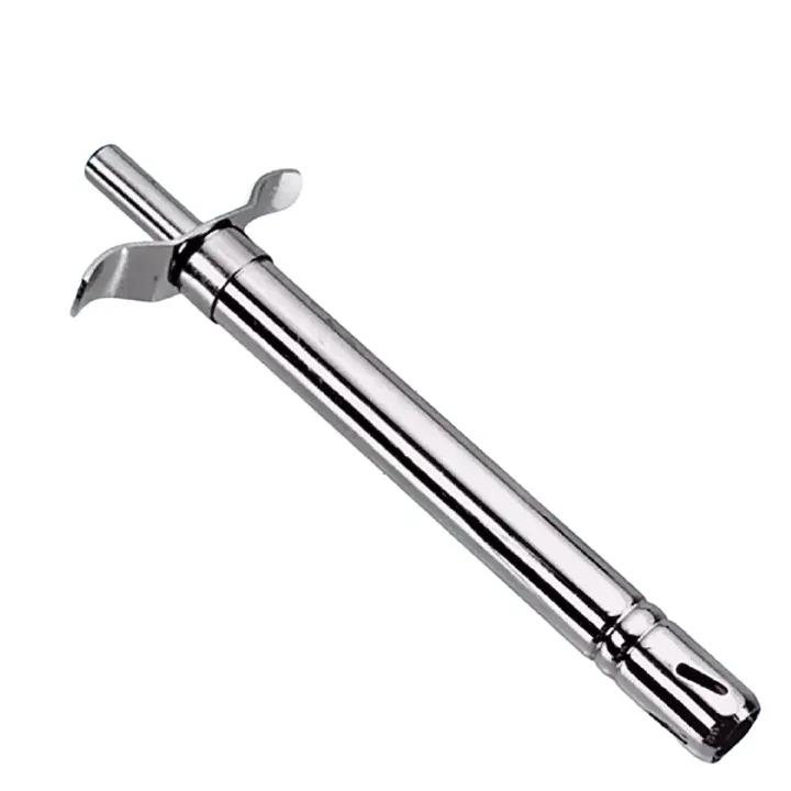 Stainless Steel Gas Lighter Battery Free Spark Proof