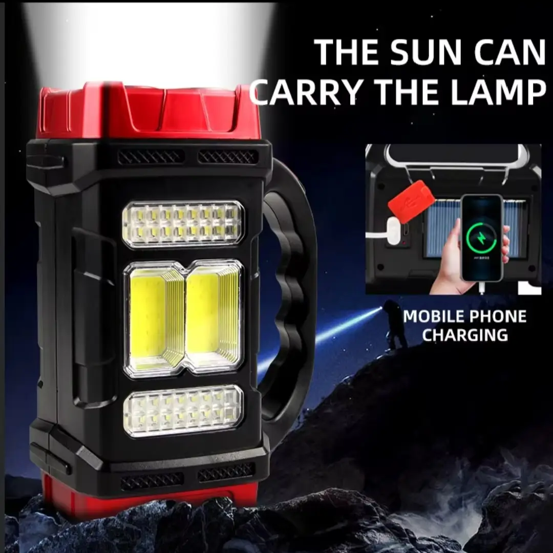 Hurry Bolt Solar Lamp 25W Bright White Light