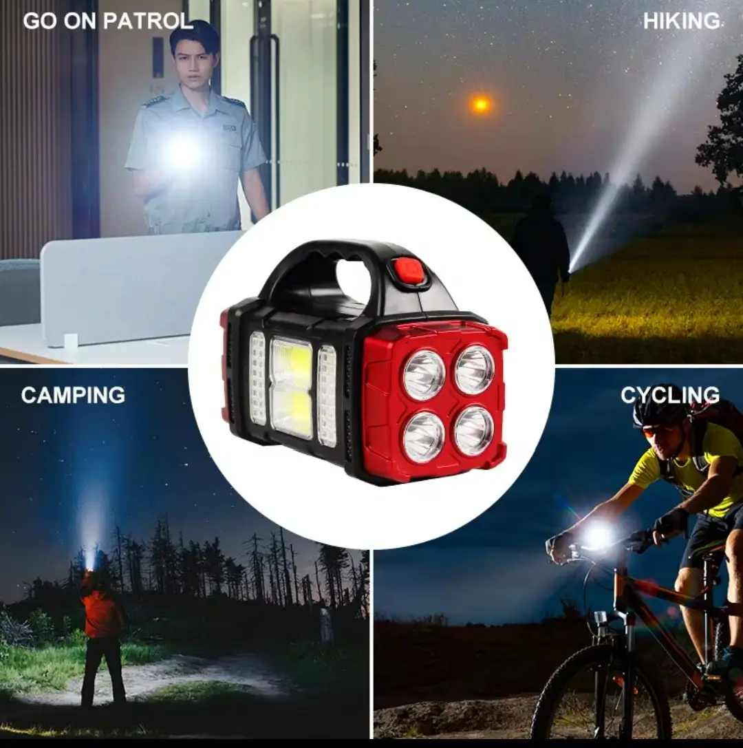 Hurry Bolt Solar Lamp 25W Bright White Light