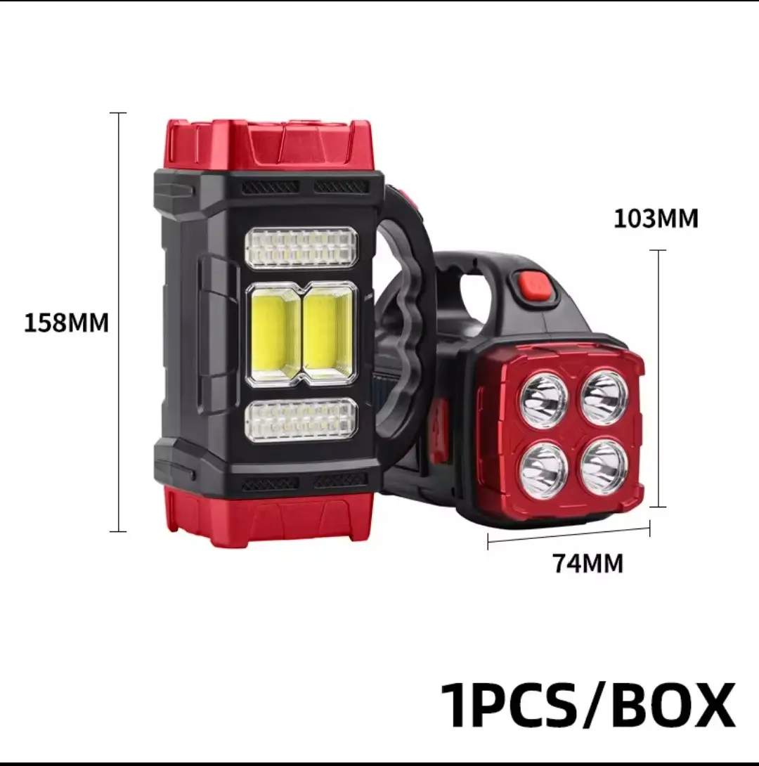 Hurry Bolt Solar Lamp 25W Bright White Light