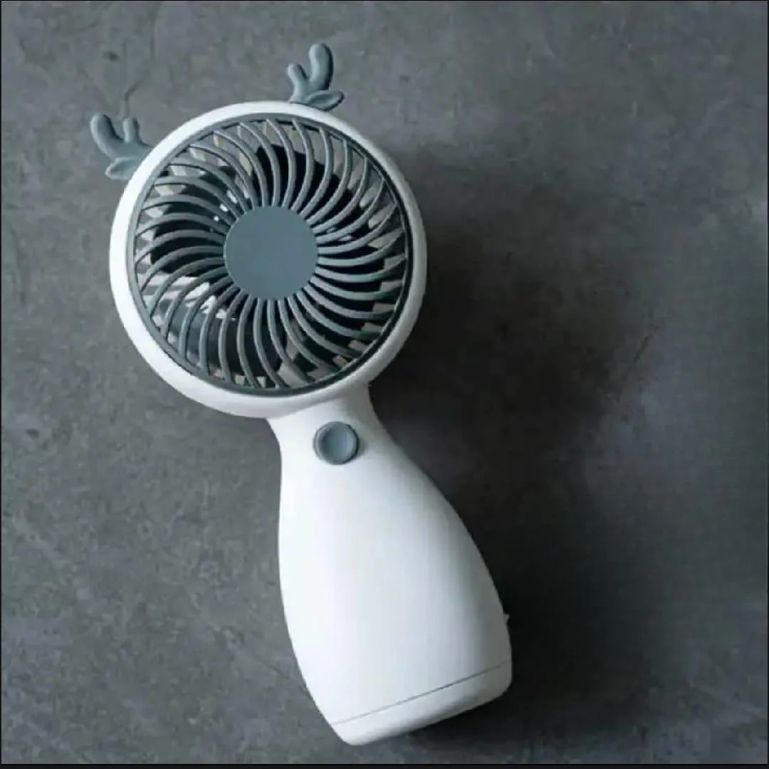 Rechargeable Animal Ears Fan Multicolor Portable