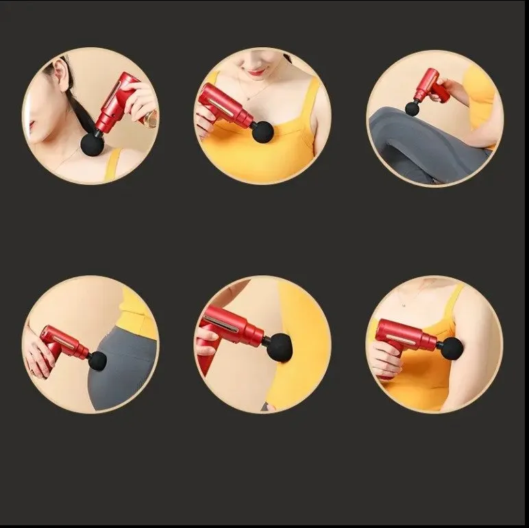 Rechargeable Mini Massager Gun For Shoulder & Muscle Relief