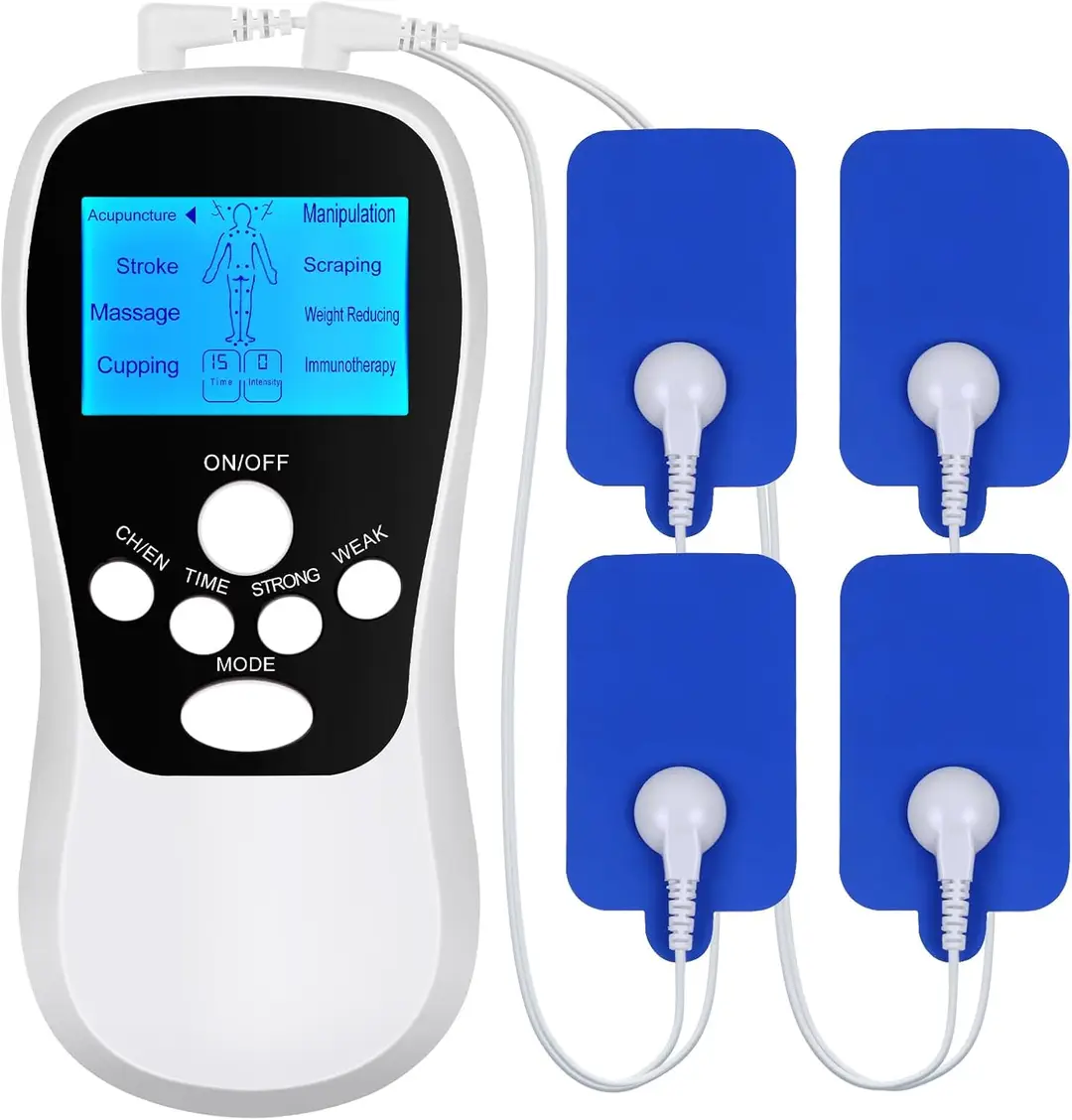TENS Machine For Pain Relief Rechargeable Tens Electric Massager