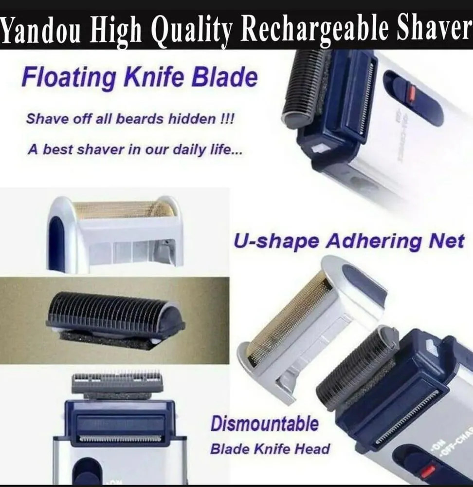 Rechargeable Men's Hair Shaver Professional Durable ABS