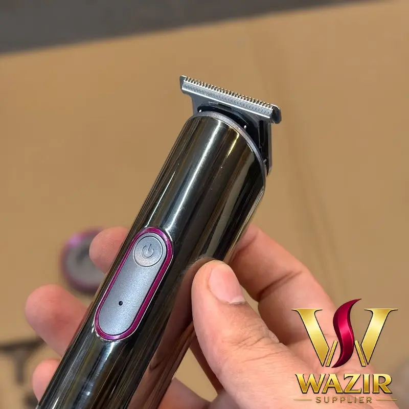 Professional Rechargeable Hair Trimmer with Charging Base