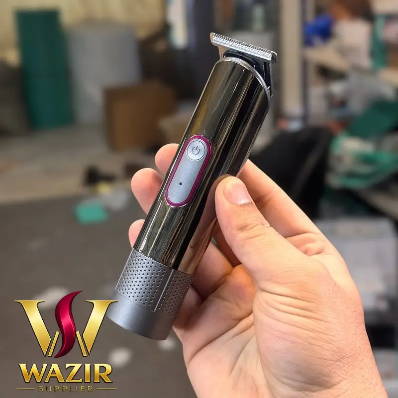 Professional Rechargeable Hair Trimmer with Charging Base