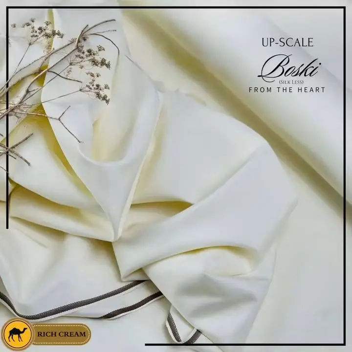 Men’s Unstitched Boski Plain Suit