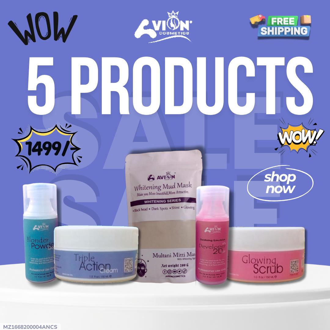 5-in-1 Skincare Bundle for Radiant Skin