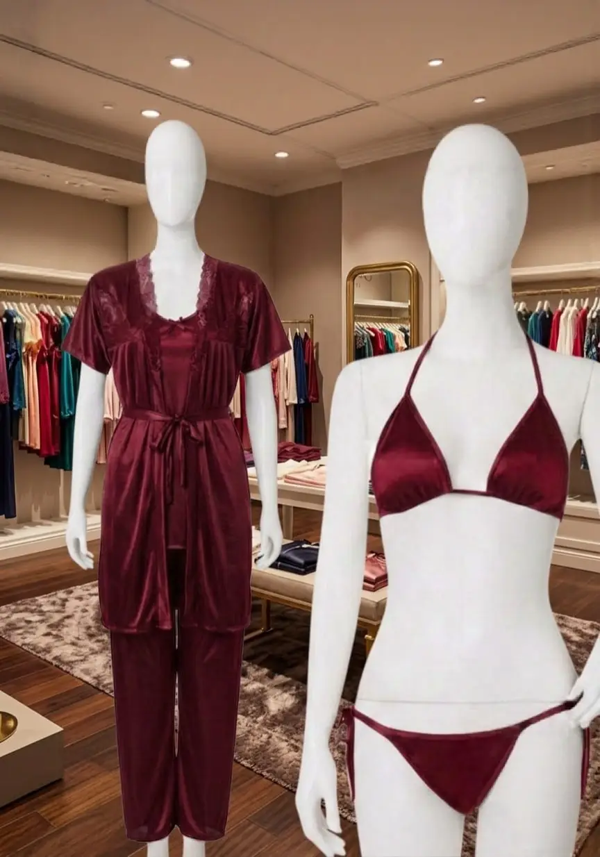 5 piece Night Dress
