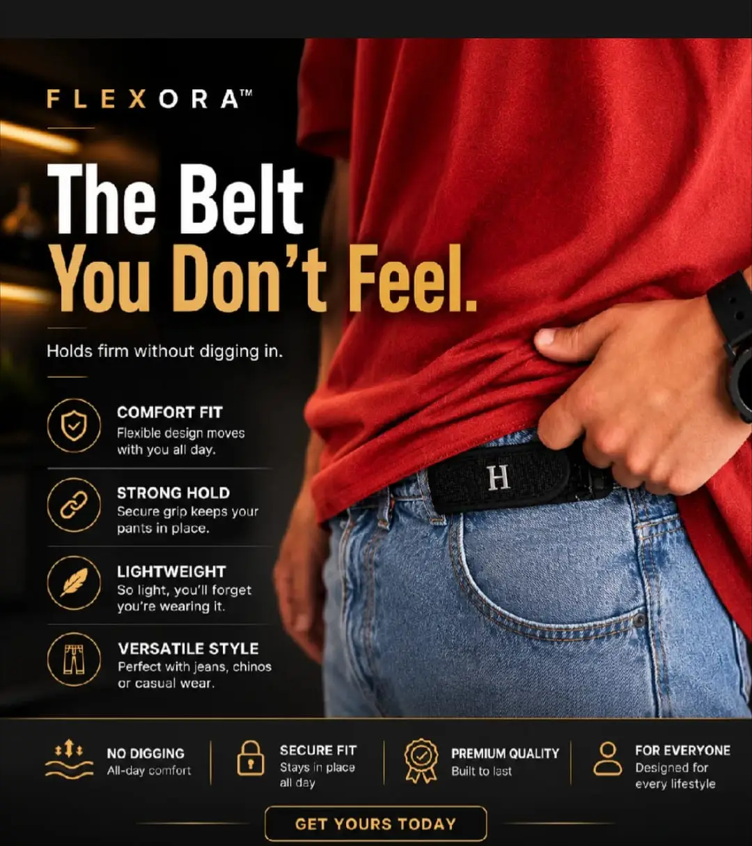 Buckle Less Belt