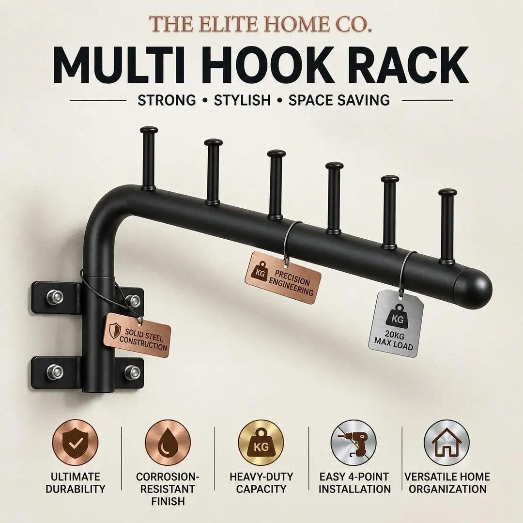 Wall Mounted Clothes Hanger