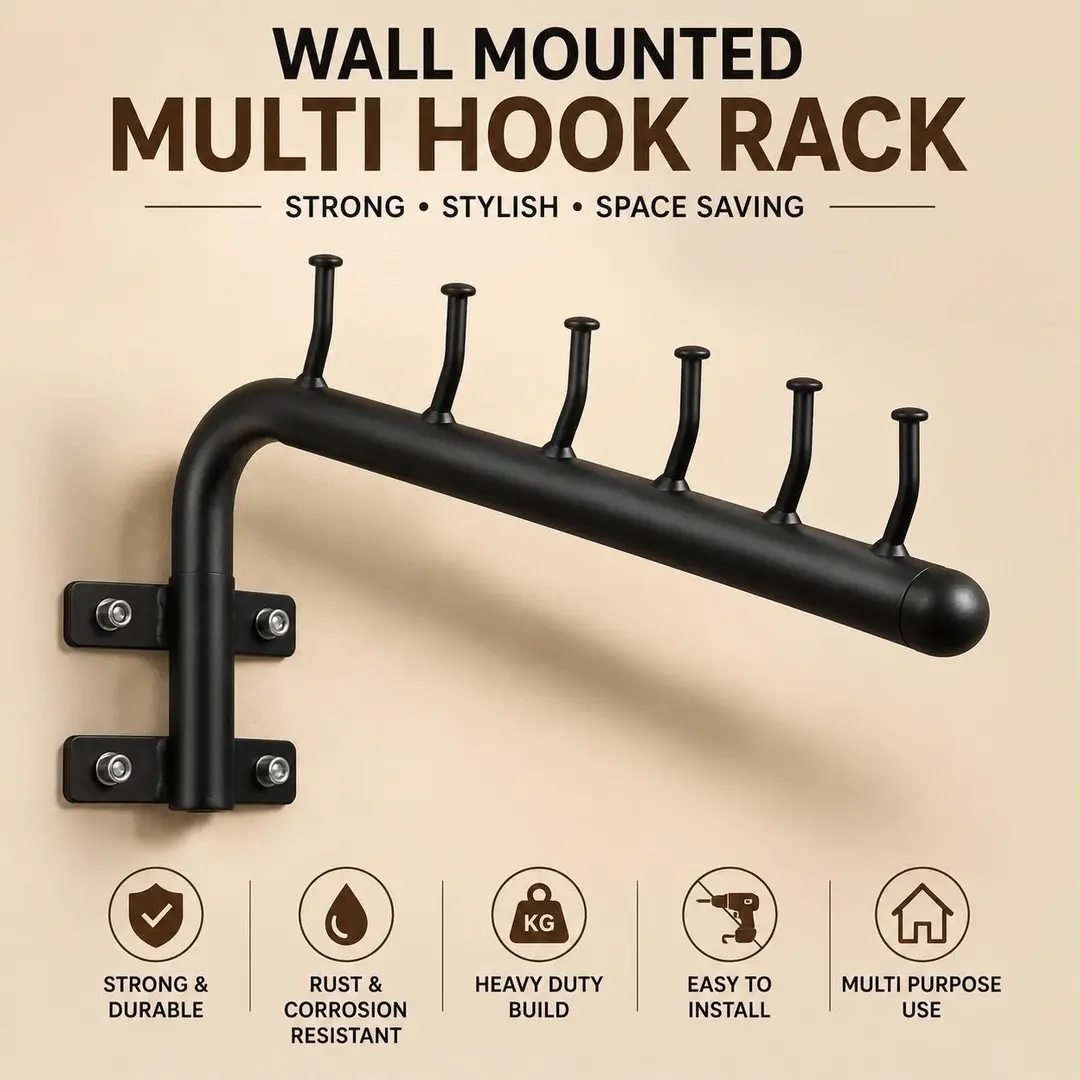 Wall Mounted Clothes Hanger