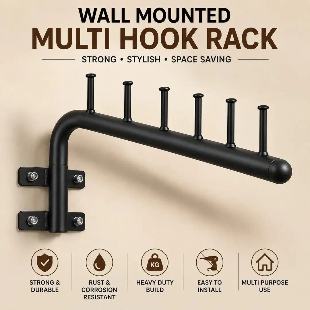 Wall Mounted Clothes Hanger