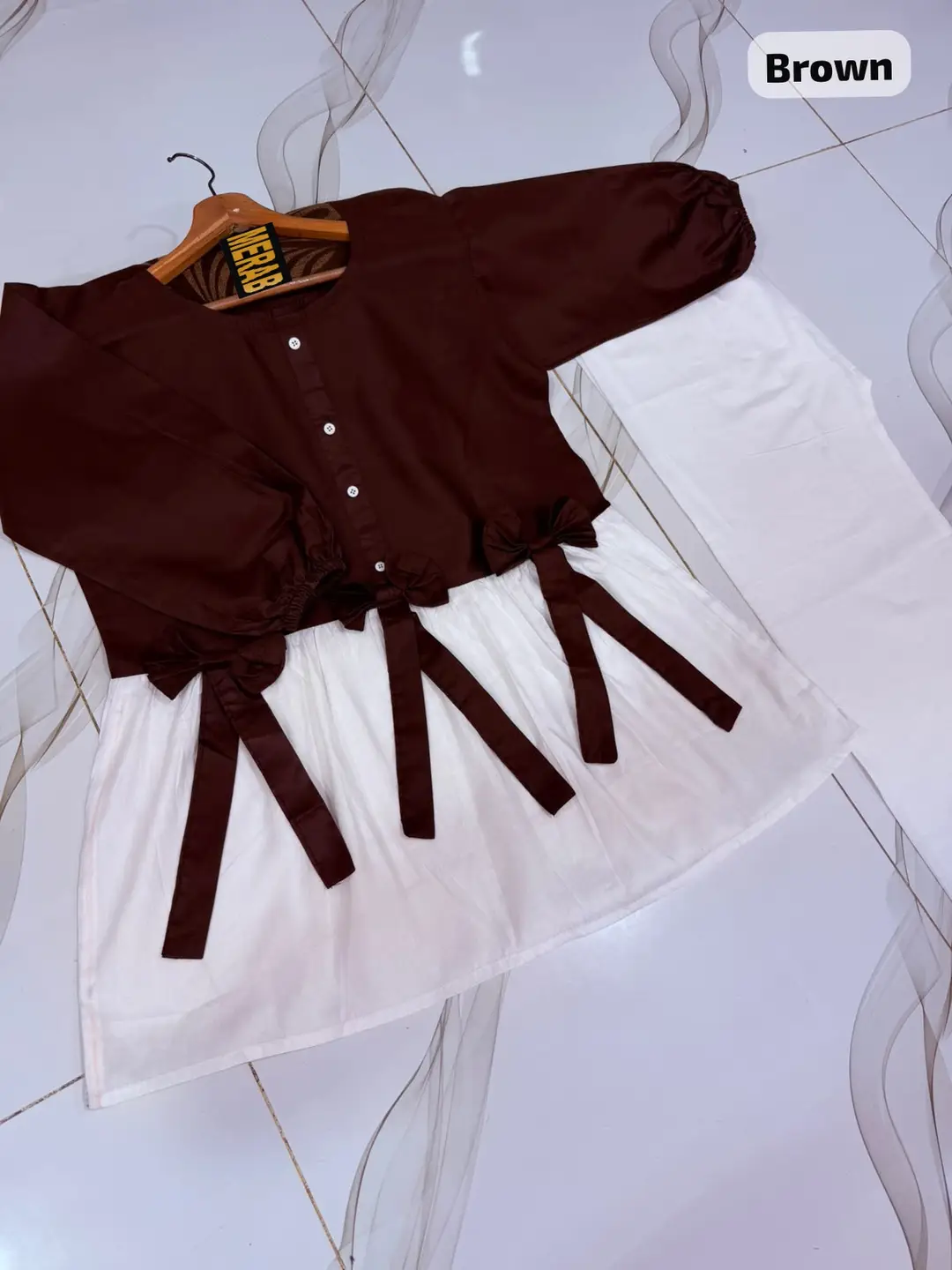 2 Pcs Women's Stitched Cotton Plain Shirt And Trouser