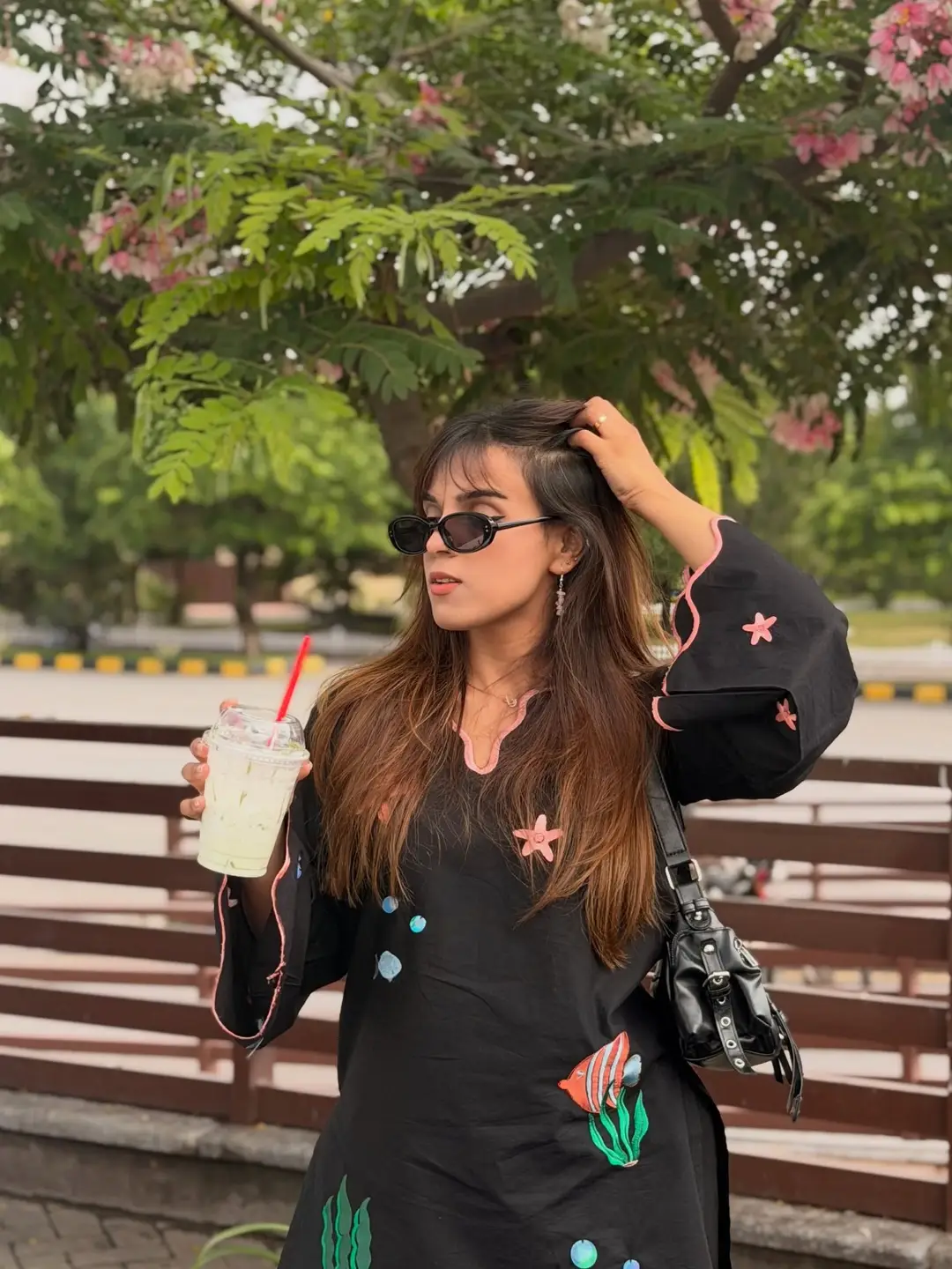 2 Pcs Women's Stitched Cotton Printed Shirt And Trouser