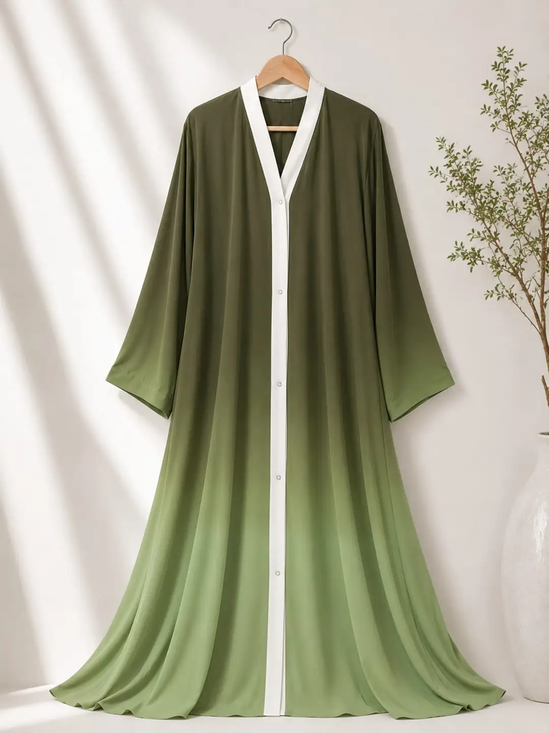 Georgette Plain Classic Abaya
