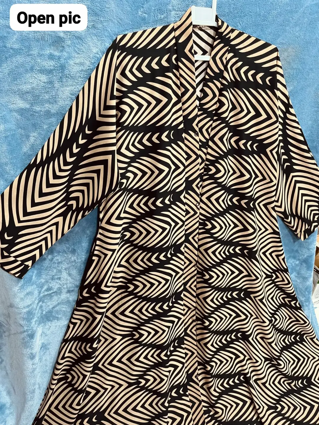 Georgette Printed Classic Abaya