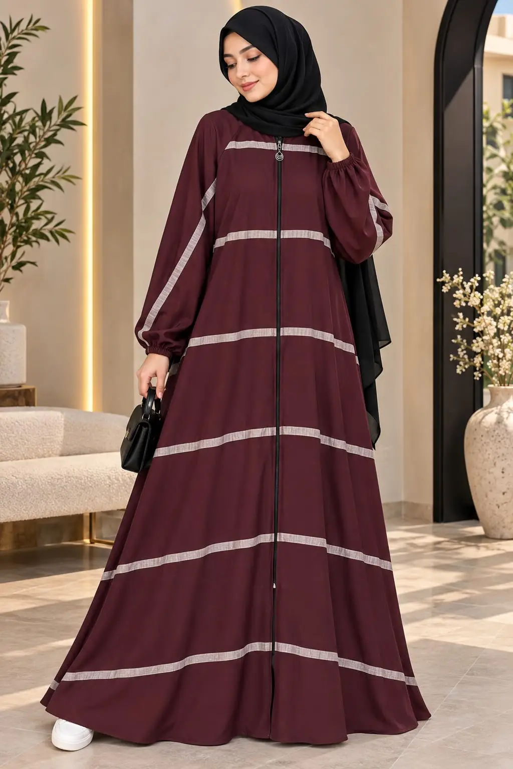 Nida Plain Classic Abaya