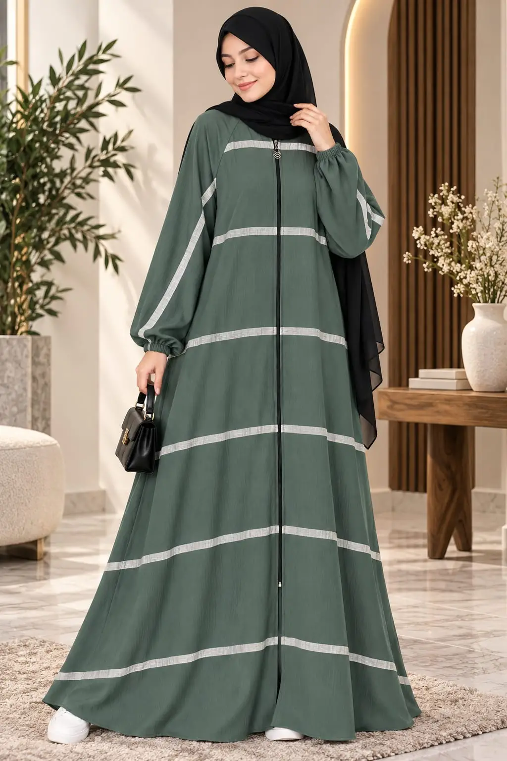 Nida Plain Classic Abaya