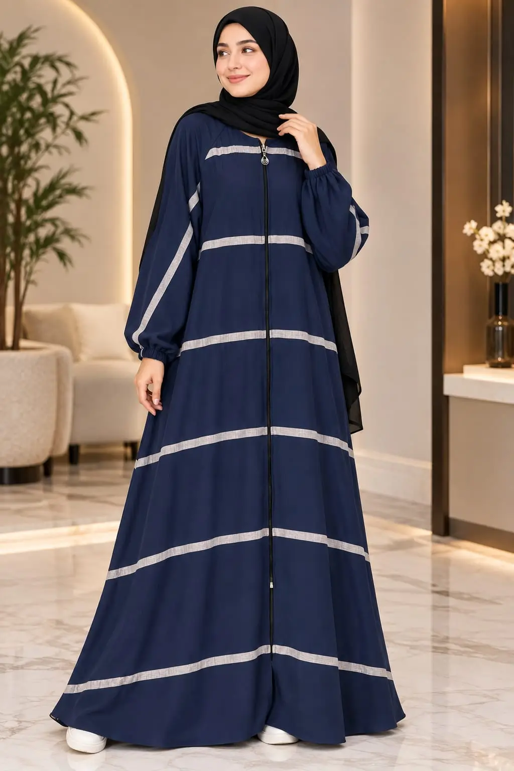Nida Plain Classic Abaya