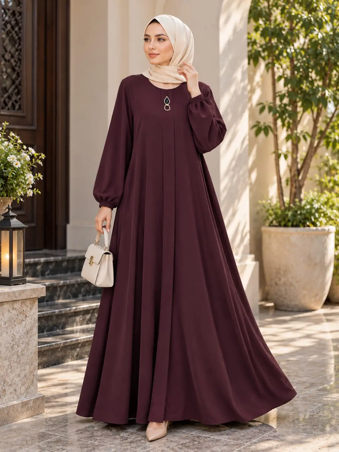 Nida Plain Classic Abaya