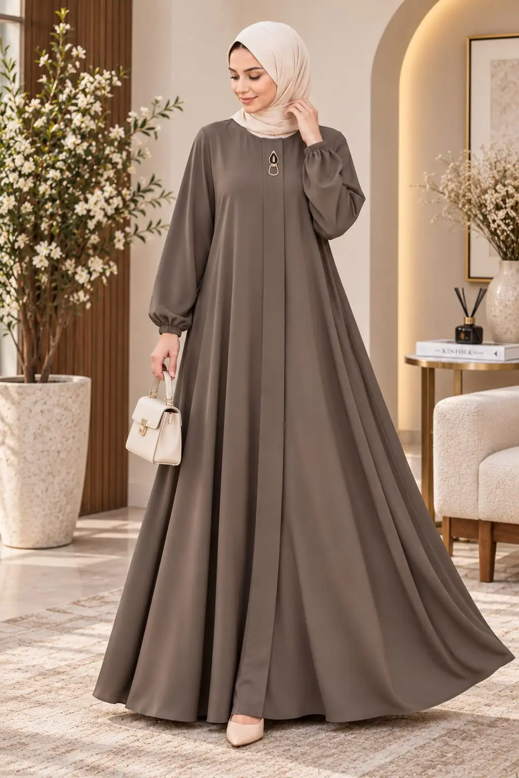 Nida Plain Classic Abaya