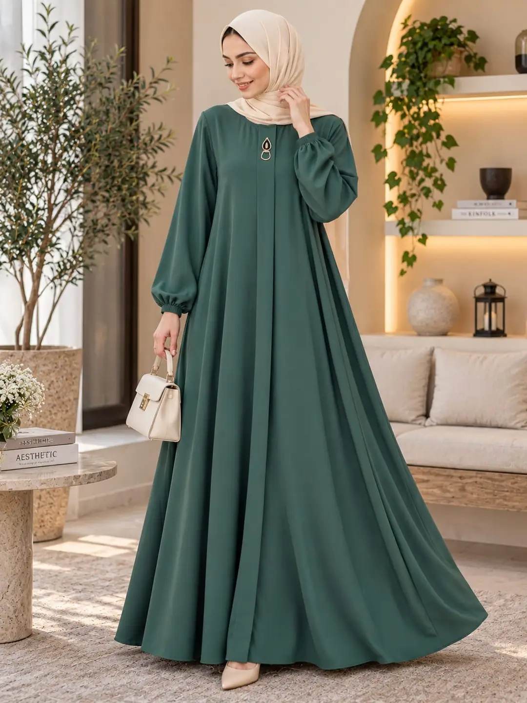 Nida Plain Classic Abaya