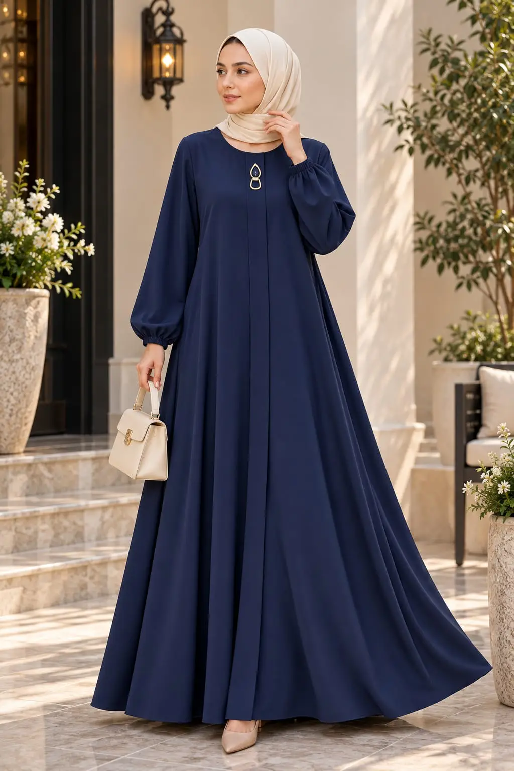 Nida Plain Classic Abaya