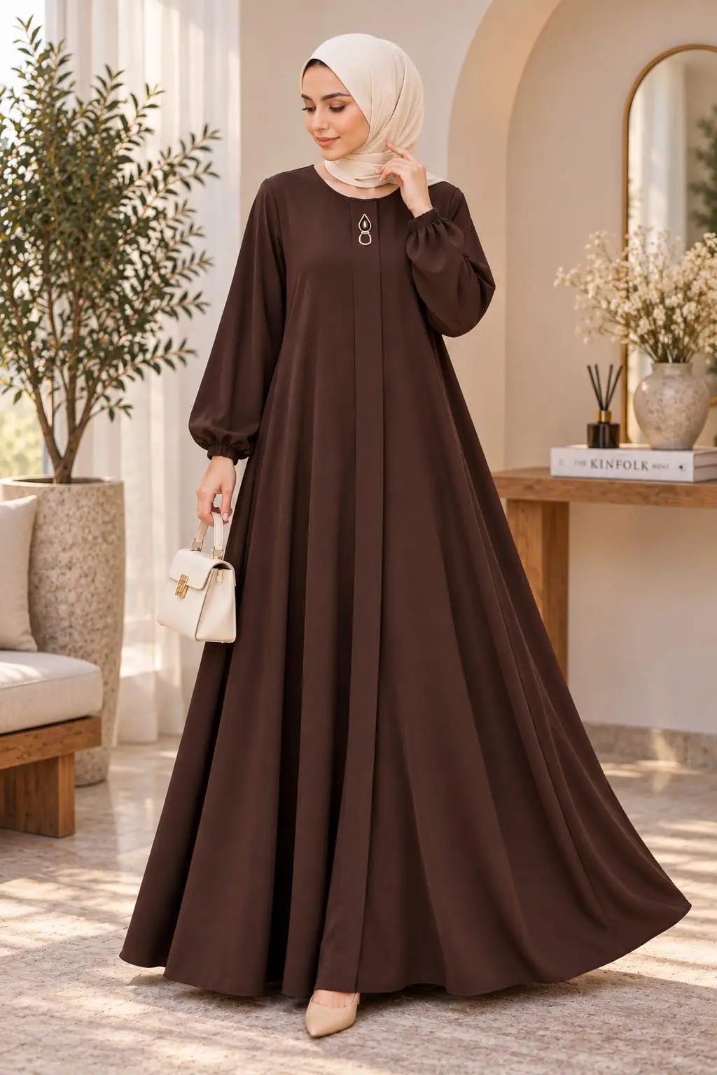 Nida Plain Classic Abaya