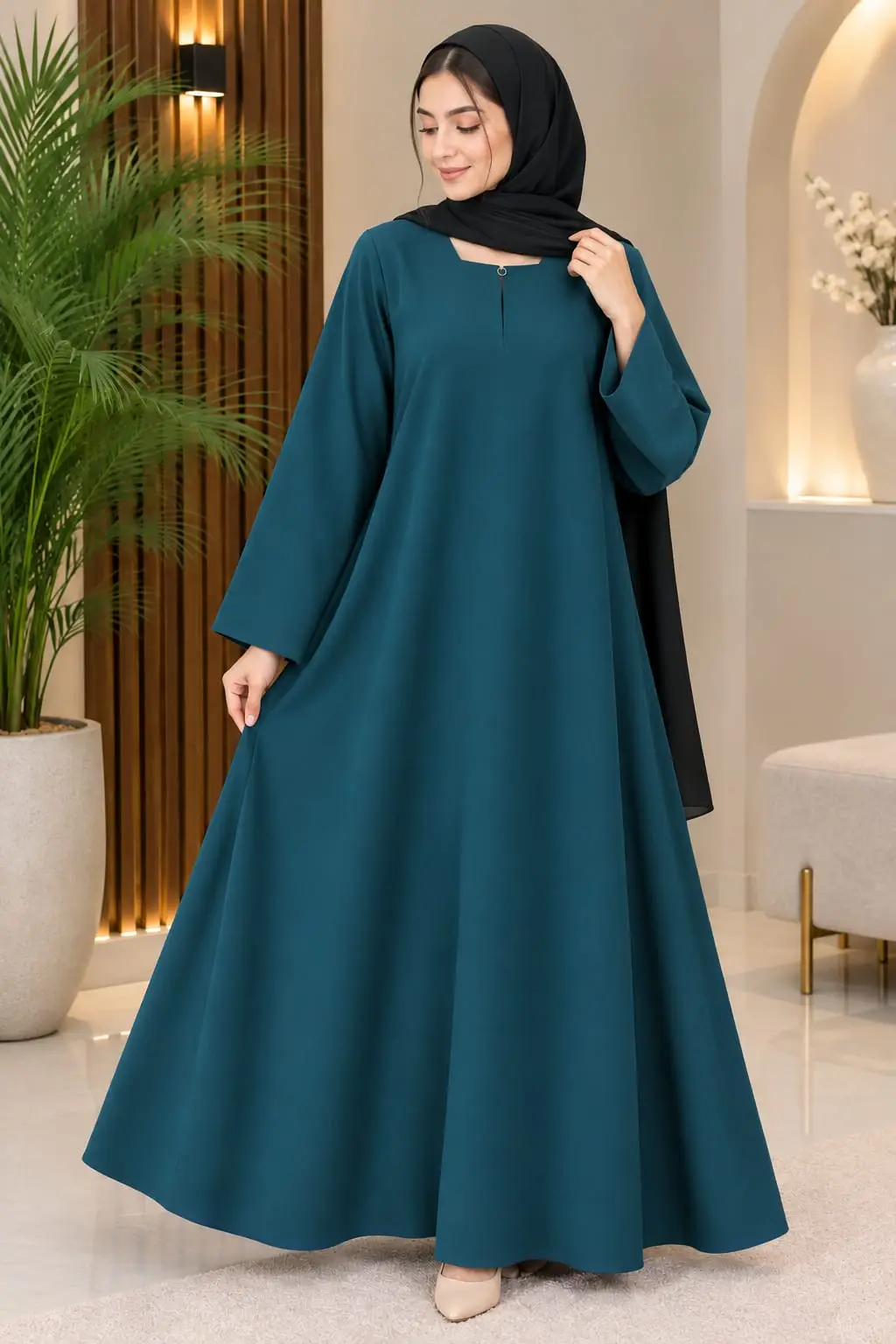 Nida Plain Classic Abaya
