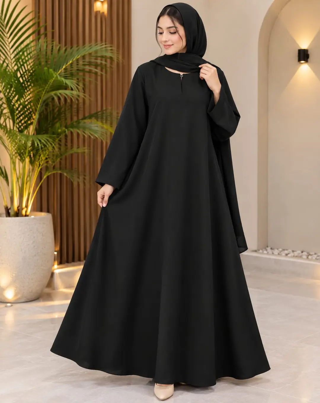 Nida Plain Classic Abaya