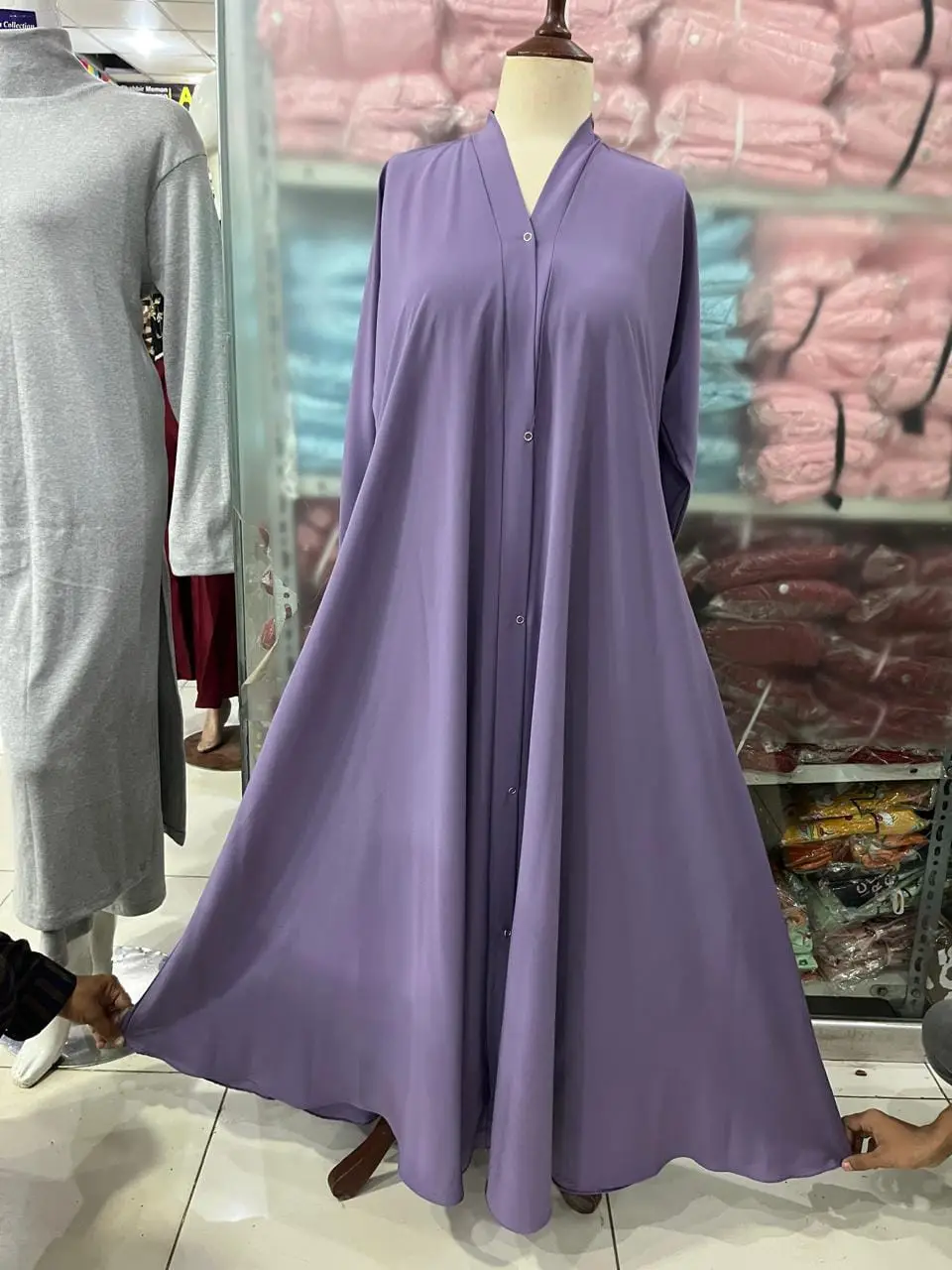 Georgette Plain Full Abaya