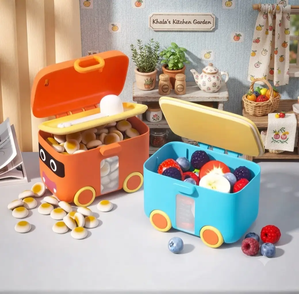 Baby milk container BPA free