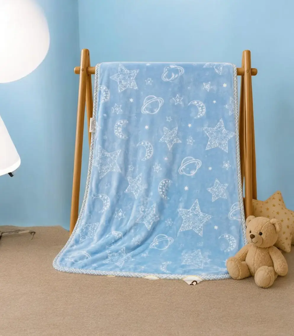 Baby Printed Wrapping Blanket