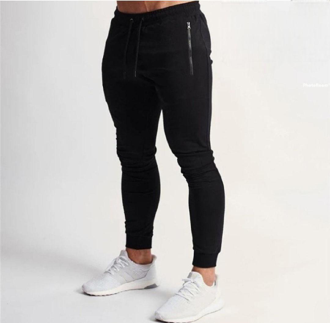 Men Black Terry Trouser Medium to XL