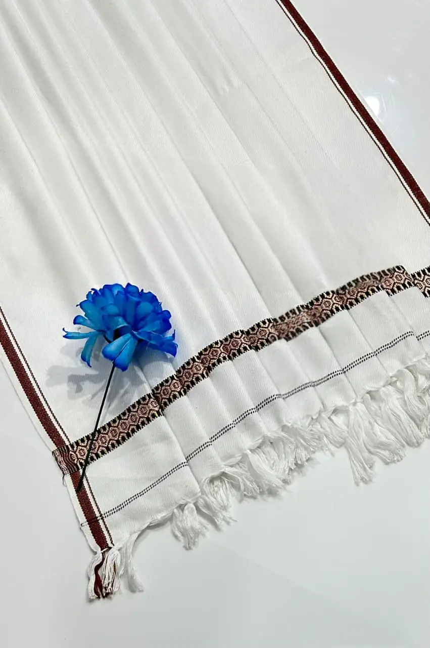 1 Pc Men's Pashmina Wool Plain Shawl