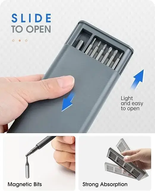 25 Pcs Stainless Steel Screwdriver Set