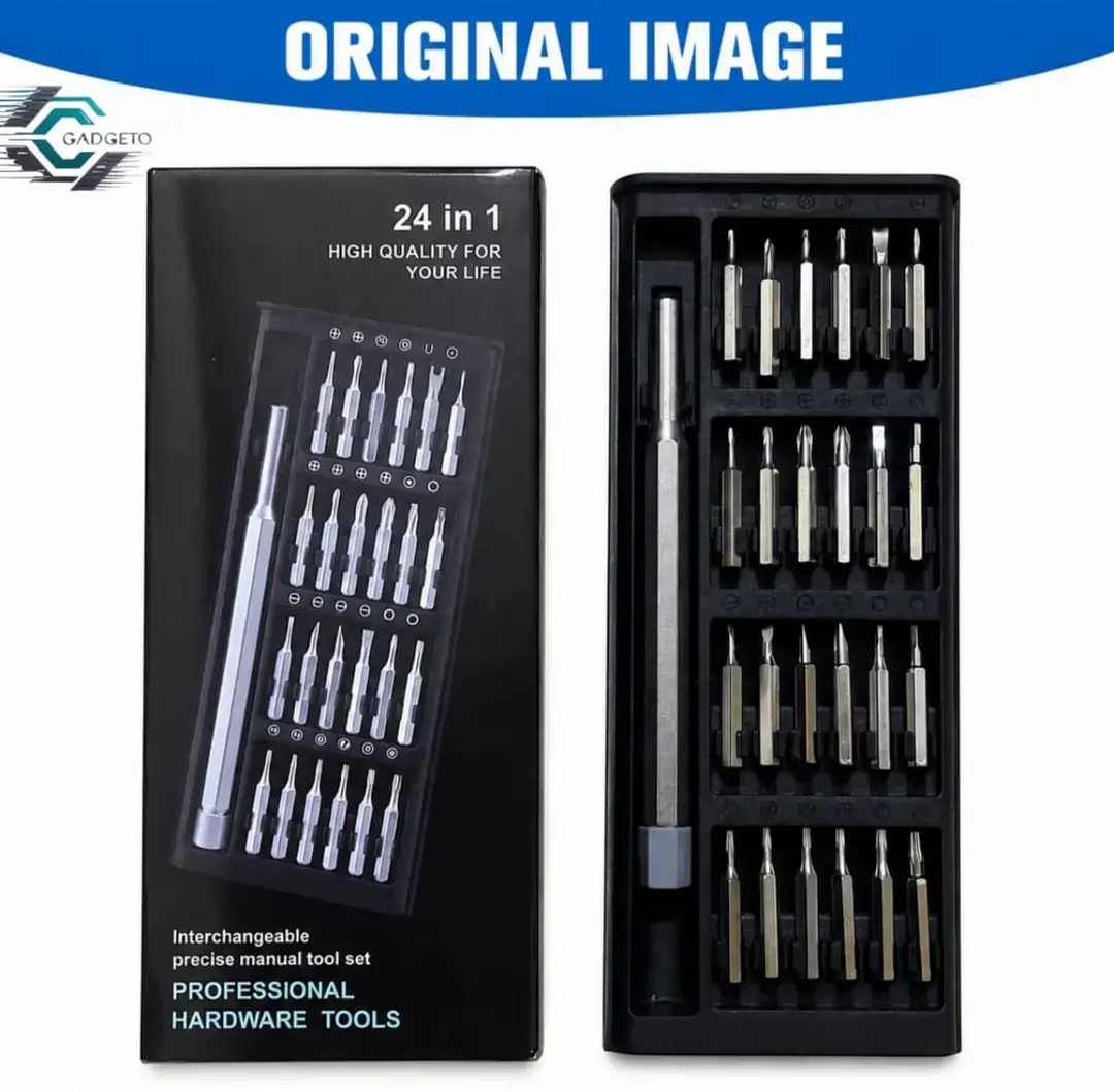 25 Pcs Stainless Steel Screwdriver Set