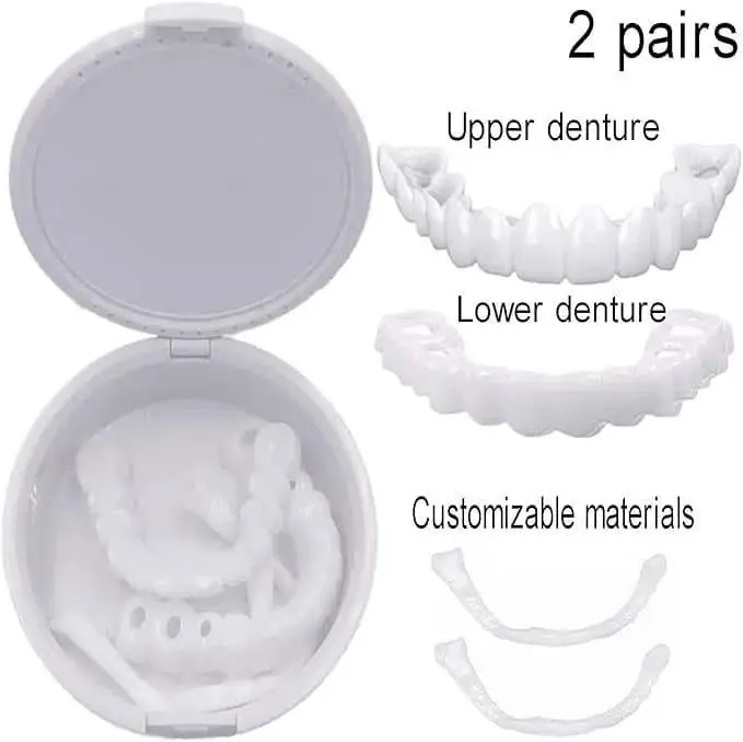 Teeth Whitening Snap On Fake Teeth