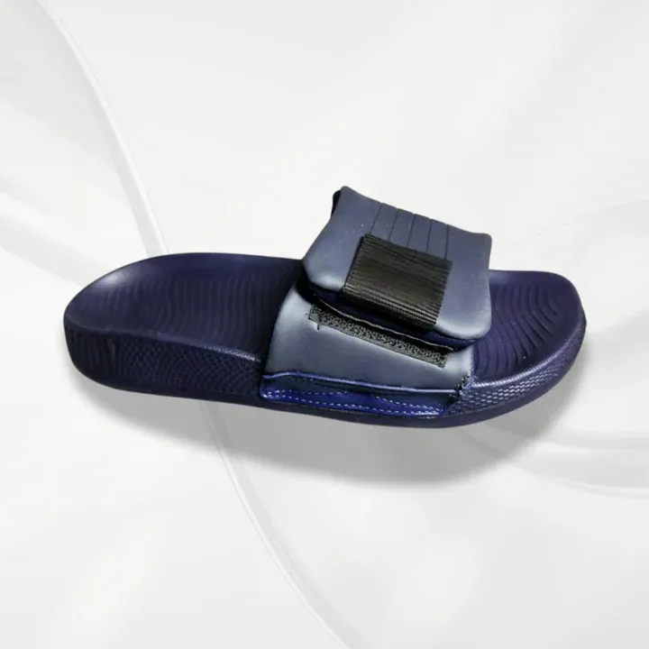 Blue Slide Slippers for Hot Pakistani Summer Comfort