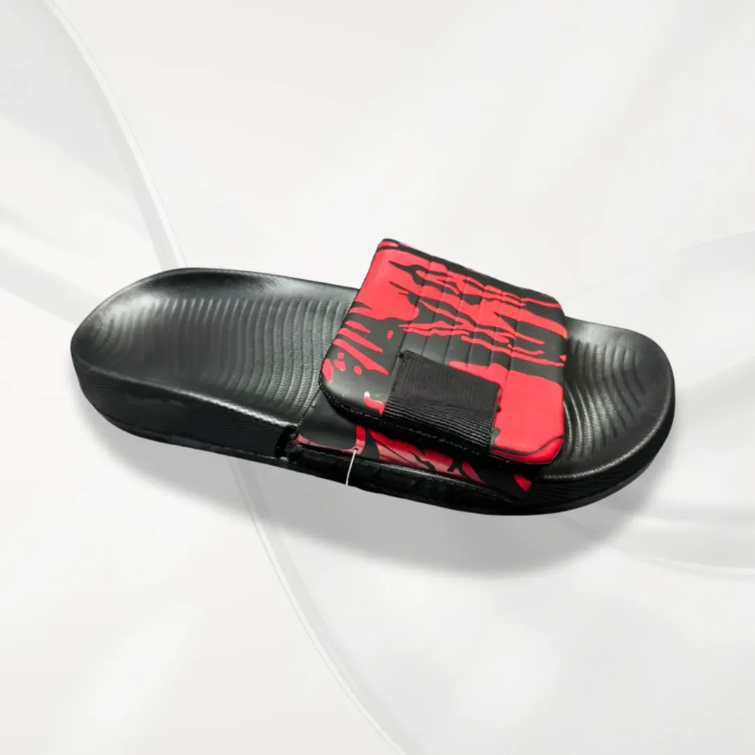 Men's Microfiber Fancy Slide Slippers