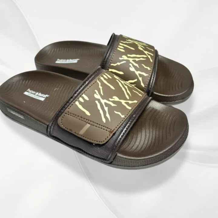 Black Glitter Slide Slippers for Hot Weather Comfort