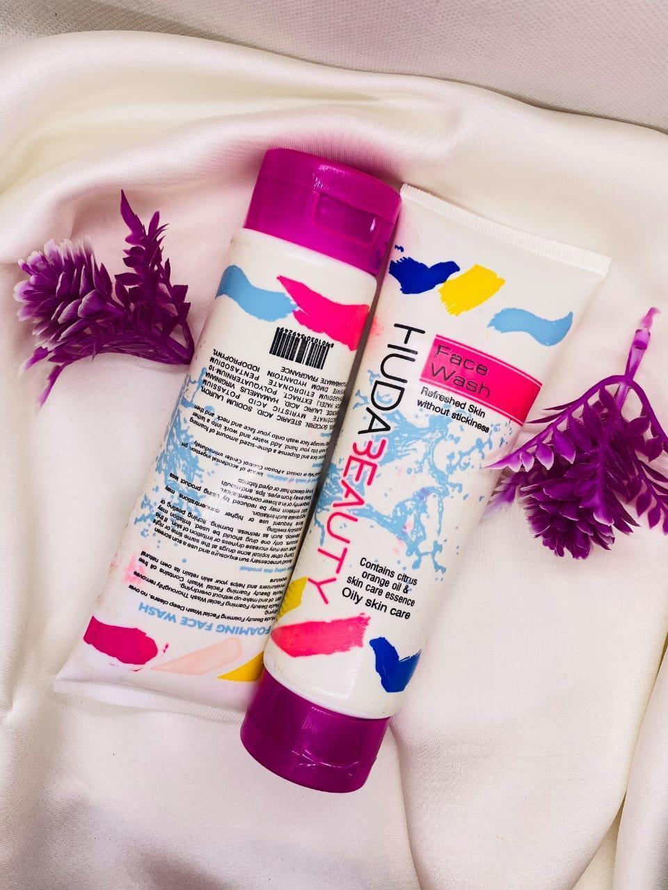 Huda Beauty Whitening Face Wash 100ml Oily Skin