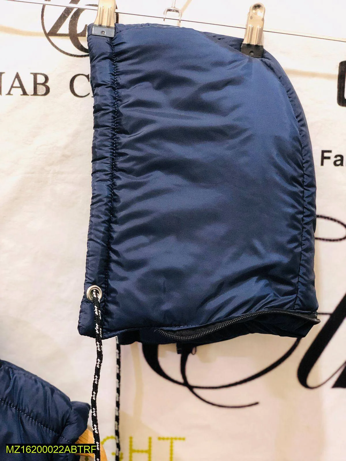 Men Navy Parachute Puffer Vest Sleeveless Winter Warm