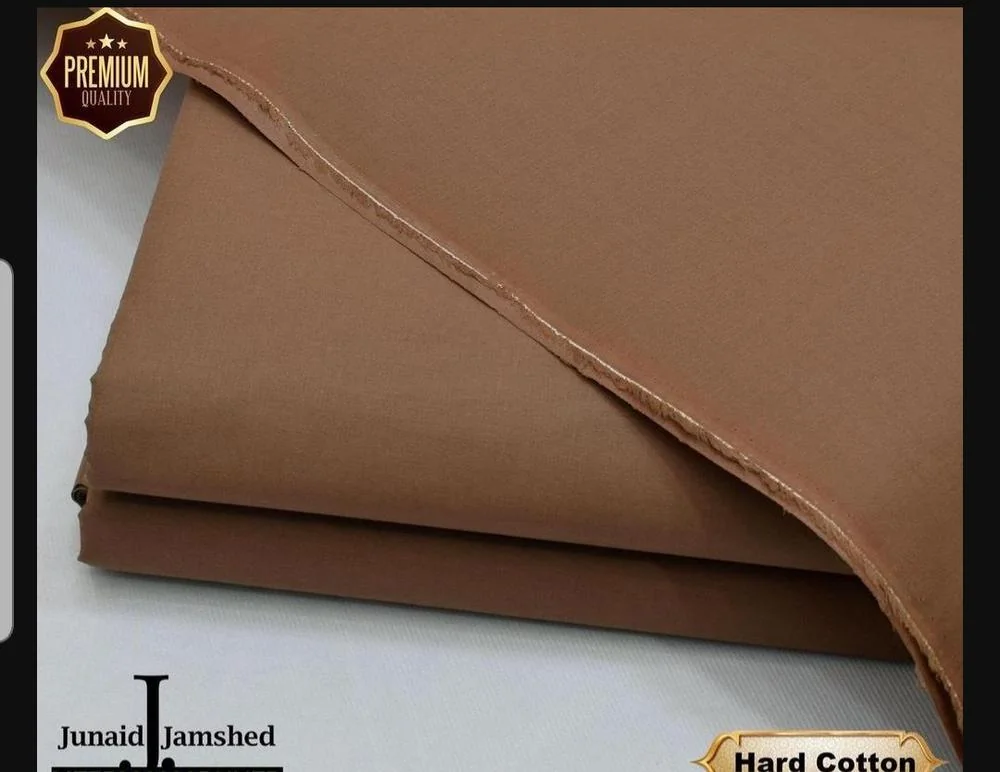 Men's Hard Cotton Plain Suit Brown 4.5m