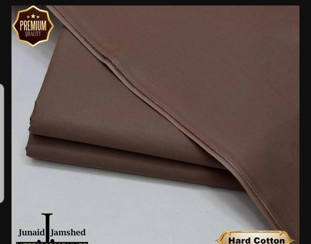Men's Hard Cotton Plain Suit Brown 4.5m